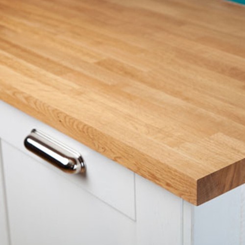 Oak solid wood worktops - wood, 40mm
