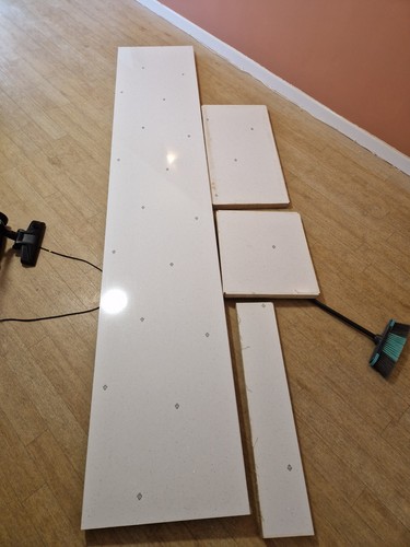 White gloss laminate - white,